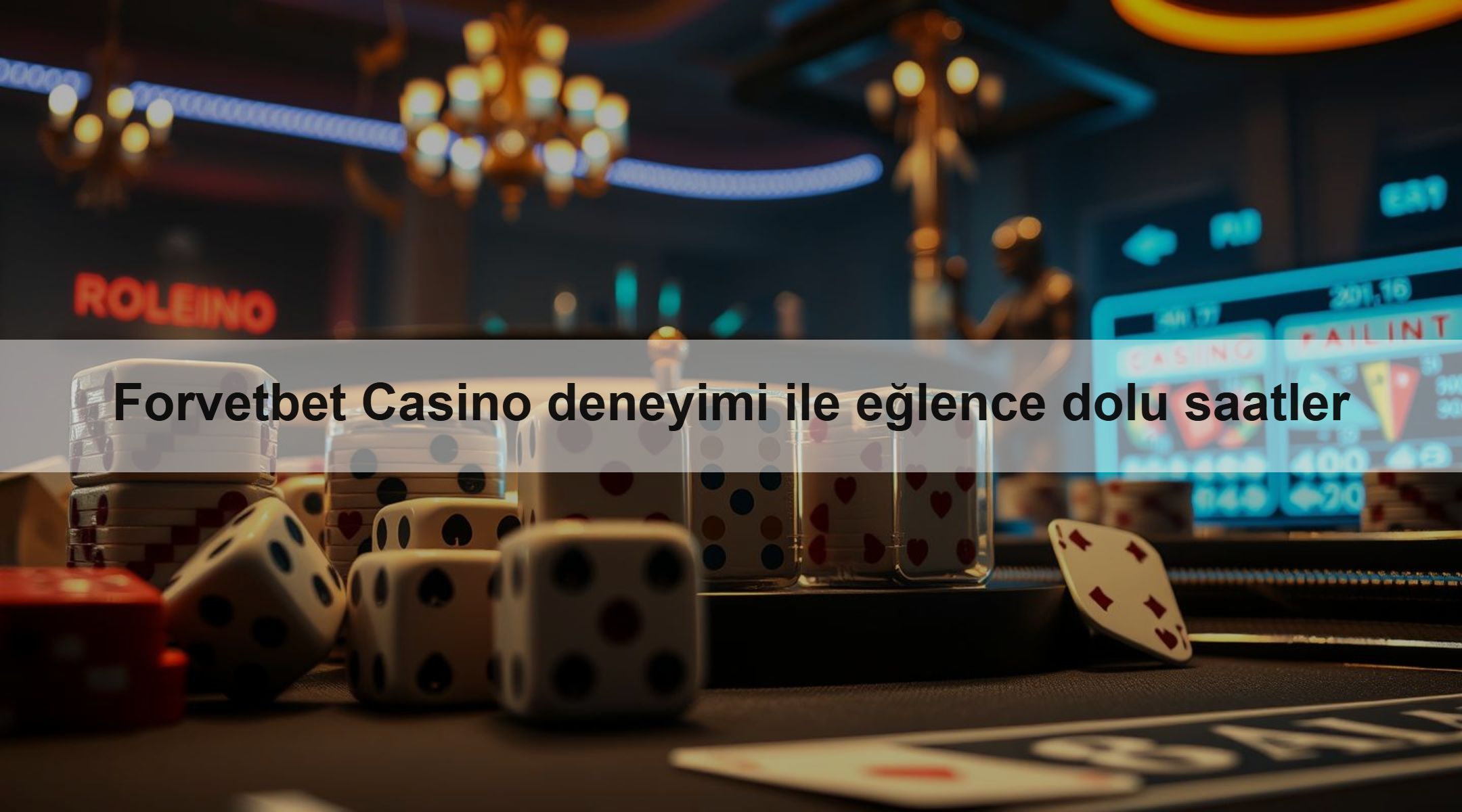 Forvetbet Casino deneyimi ile eğlence dolu saatler
